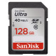 Карта пам'яті SanDisk 128 ГБ SDXC C10 UHS-I R40 МБ/с Ультра